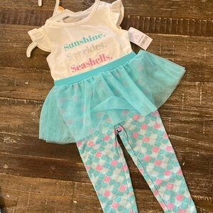 Carters Mermaid 2 piece outfit